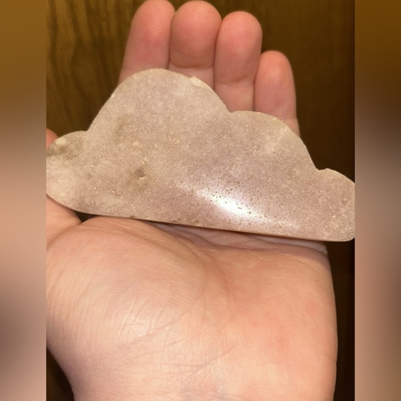 Pink Amethyst Cloud Carving - Picture 3 of 4